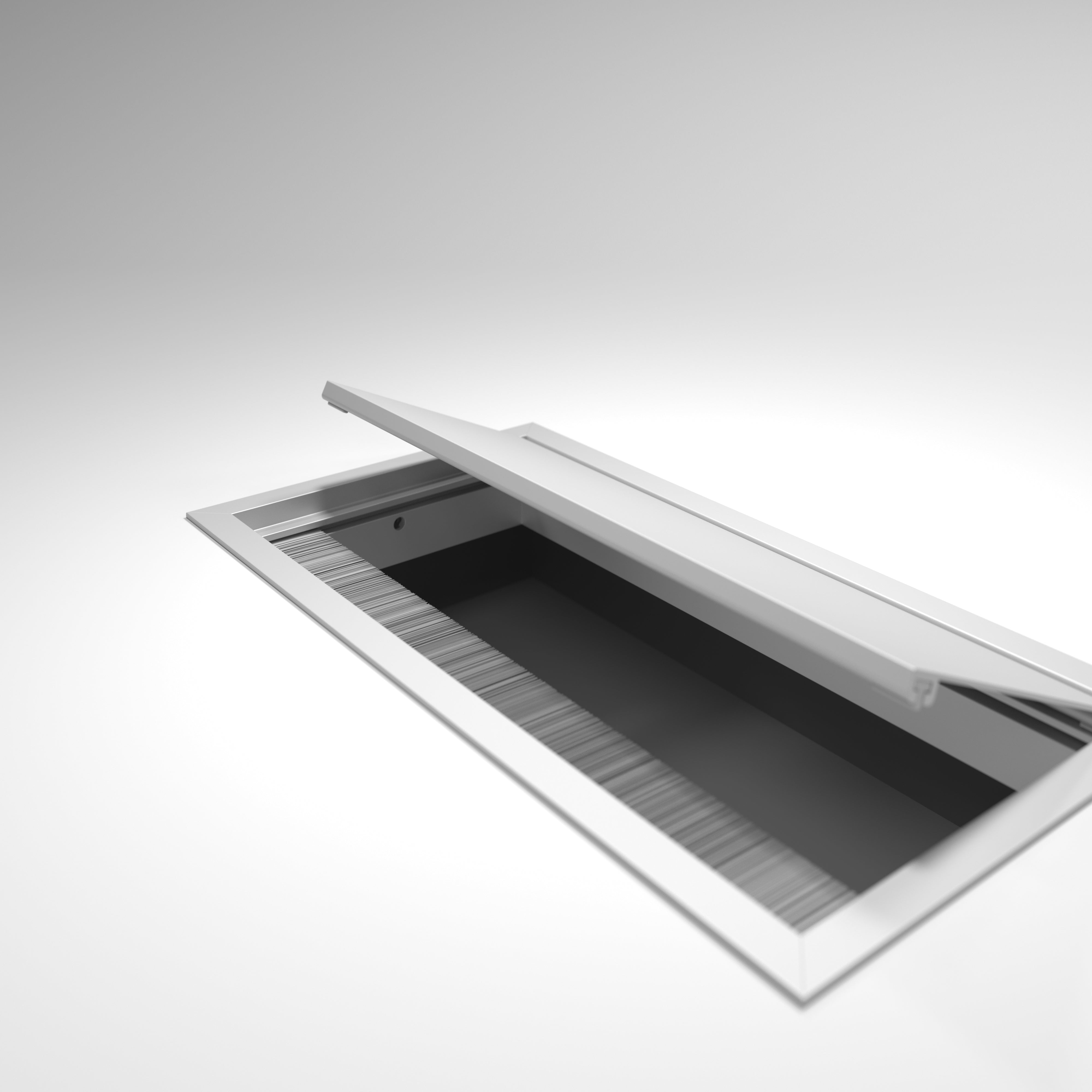 ASA 04002200001 Kabelová průchodka EXIT EDGE, 120x600x25mm, ostré rohy, eloxovaný hliník ASA 04002200001 Kabelová průchodka EXIT EDGE, 120x600x25mm, ostré rohy, eloxovaný hliník